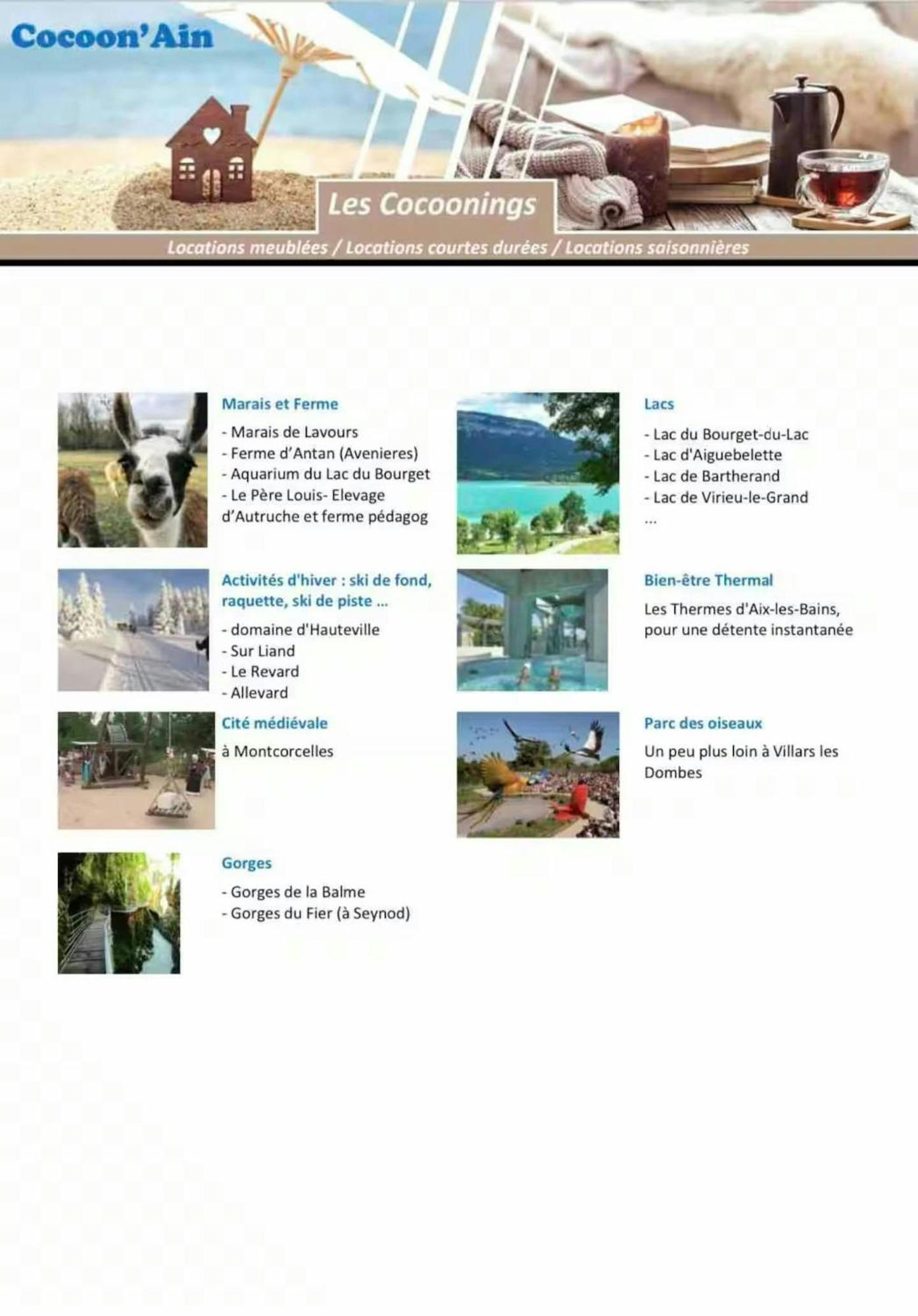 Apartamento Le Coccoon Ain Virignin Exterior foto
